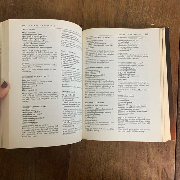 Vintage The Good Housekeeping Cookbook 1973‎ w/ Original Dust Cover - Picture 7 of 13